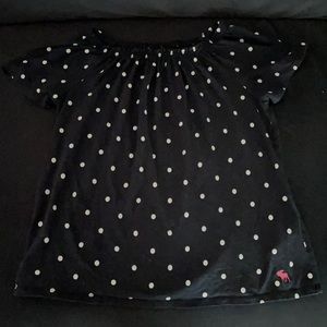Cute polka dots girls shirt form Abercrombie Kids